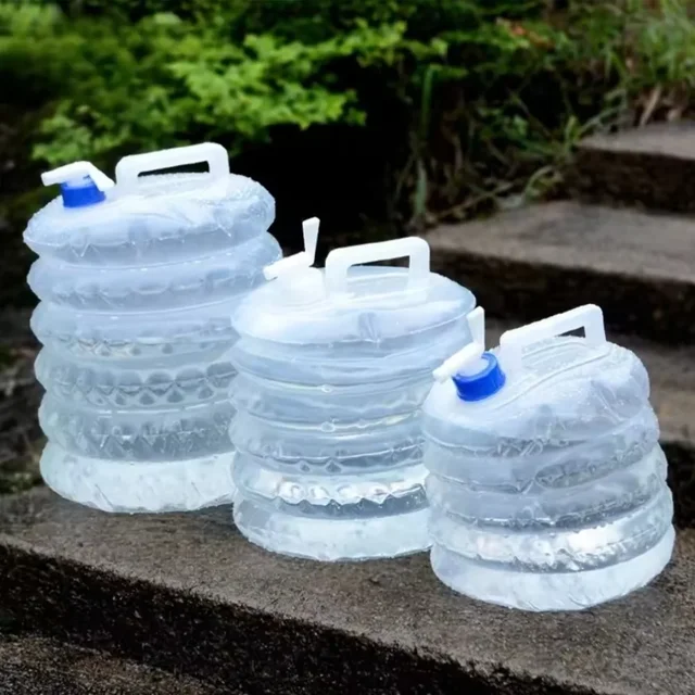 Portable Foldable Water Bag – 5/10/15L Collapsible Outdoor Drinking Container 2