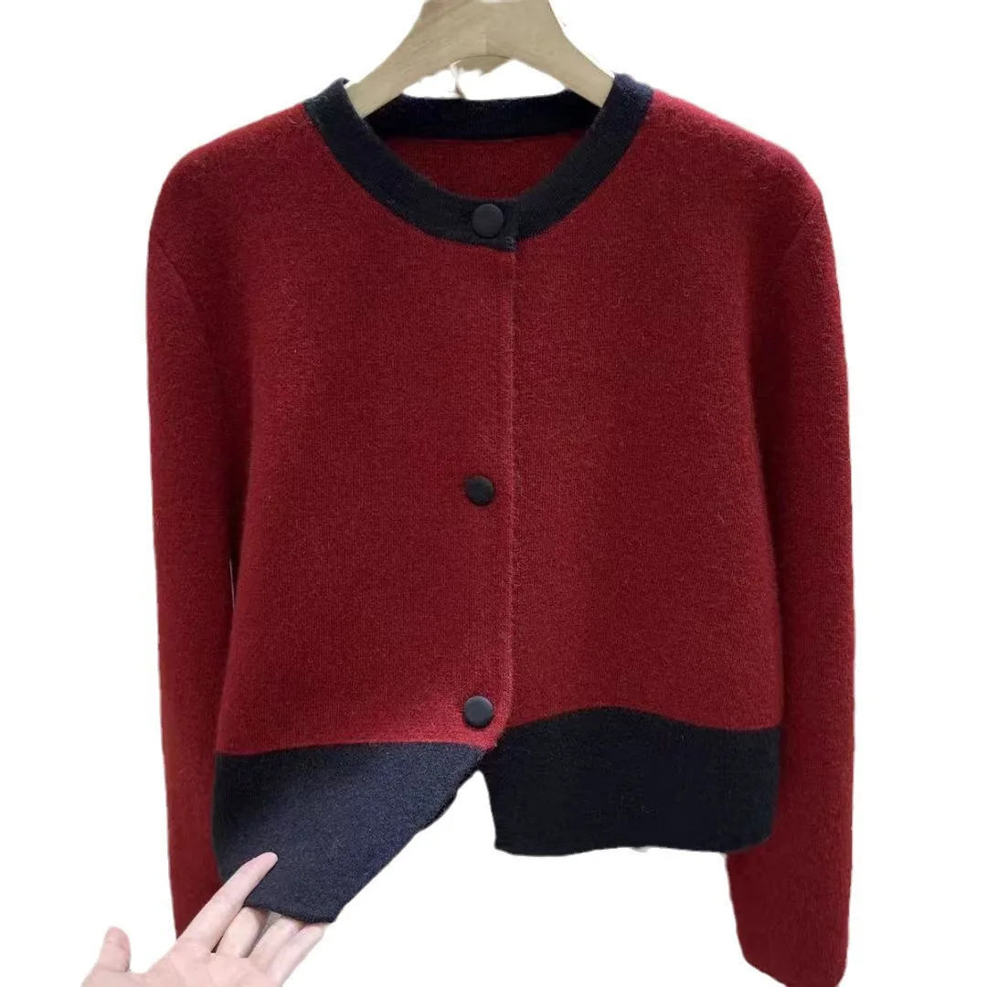 Women Autumn Winter Knitted Sweater Cardigan