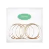 10 Pcs Metal Dream Catcher Hoops 10cm Gold Diameter Craft Round Rings Home Decor Tassel Plant Hangers Gifts Safe 4
