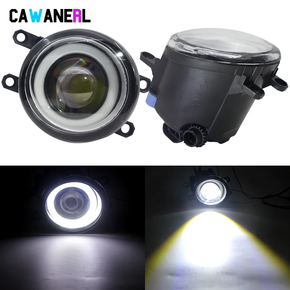 2X30W Led Angel Eye Fendinebbia Auto Cob Fendinebbia Drl Per Infiniti Qx Qx70 Qx56 Qx50 Ex Ex25 Ex35 Ex37 Q Q60 Q70