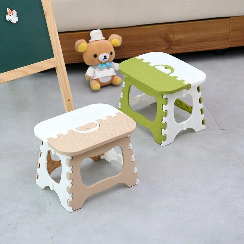 Stall Thickened Plastic Folding Stool, Children's Stool, Light Portable ...