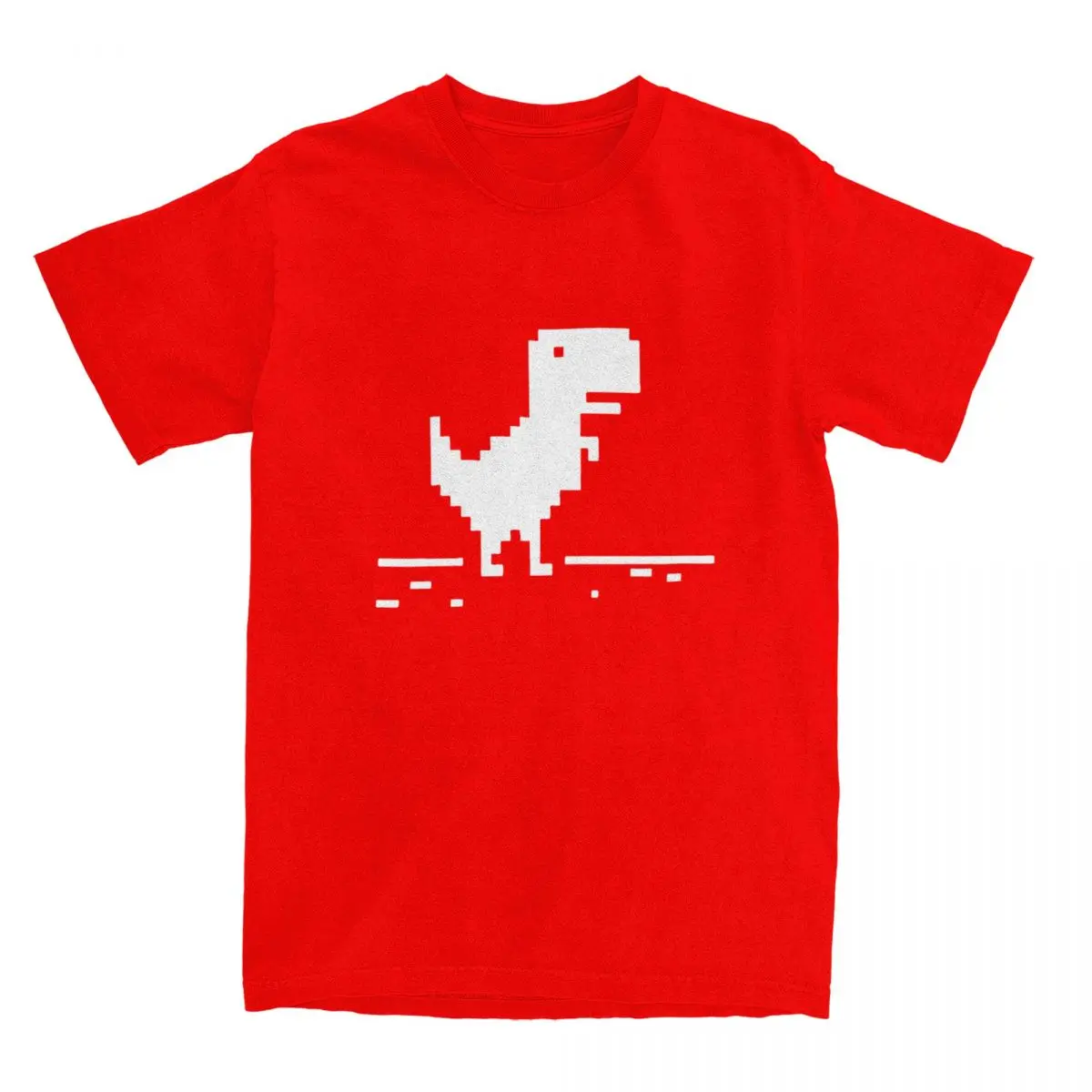 Camiseta camisa google chrome offline jogo dinossauro