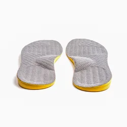 Enhanced Arch Support Insoles for Comfort and Foot Health (Gray)