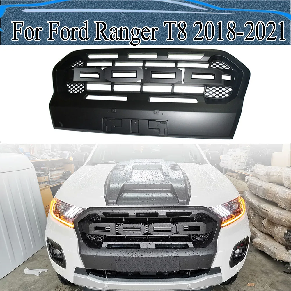 Px Mkiii Mk3 Wildtrak Pickup Trucks Mesh Grill Guard Griglie Da Corsa Anteriori Griglie Paraurti Modificate Per Ford Ranger T8 2018-2021