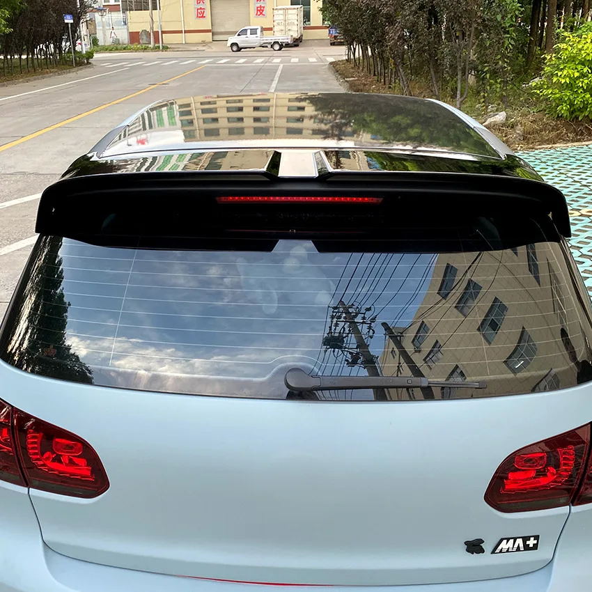 Pro VW golf 6 MK6 GTI R oettinger 2010-2013 spoiler zadní kufr káča zadek vítr spoiler blatník exteriér modifikace auto dekorace