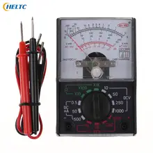 MF-110A Electric Analog Multimeter Multitester Portable Voltmeter Ammeter AC / DC Voltage Current OHM Multi Meter Tester 1PCS 