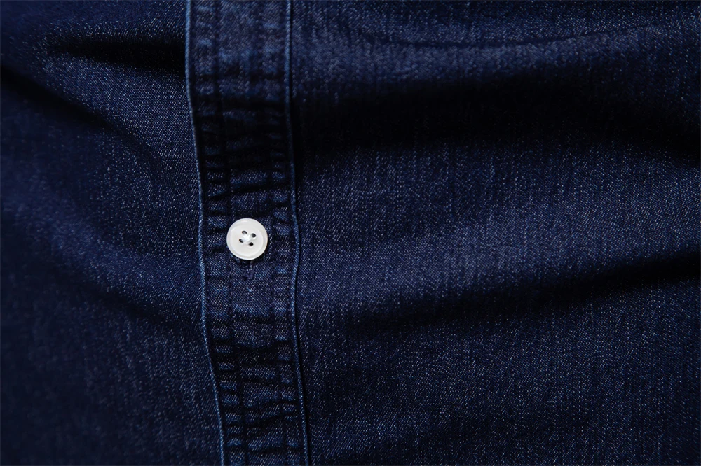 Herren Denim Hemd