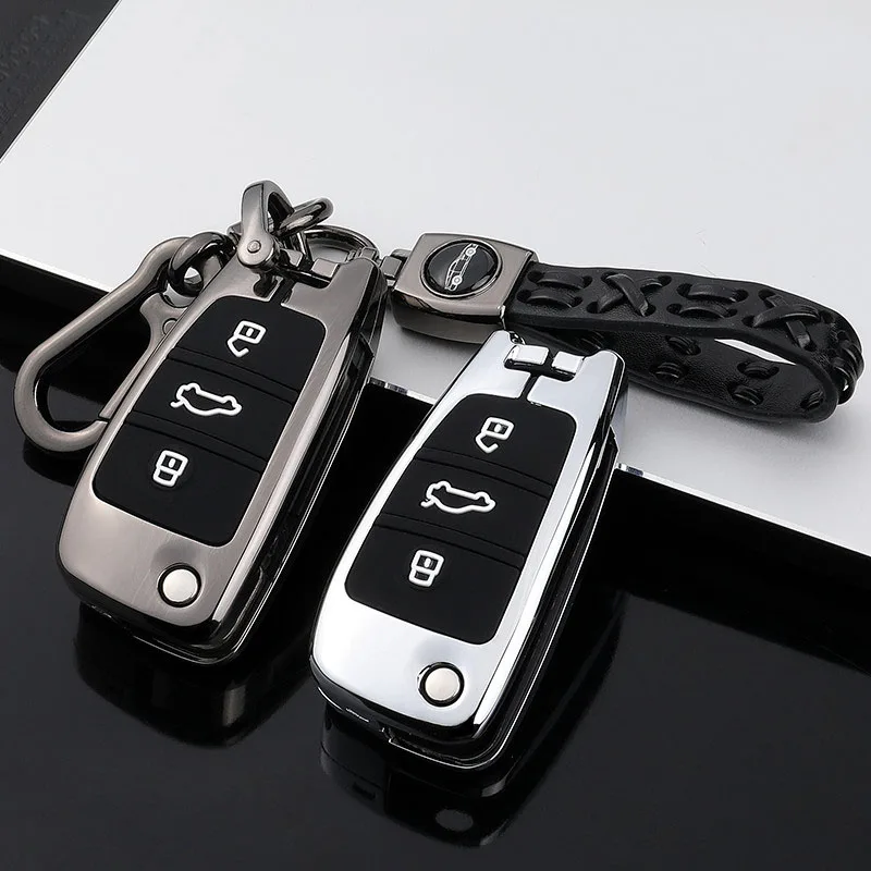 New-Car-Key-Caso-Della-Copertura-Per-Audi-A3-A4-B9-A6-C8-A7-S7-4K.jpg Cover chiate/telecomando per Audi A3 A4 B9 A6 C8 A7 S7 4K A8 D5 S8 Q7 Q8 SQ8 E-tron 2018 2019 2020 2021 Accessori - New Car Key Caso Della Copertura Per Audi A3 A4 B9 A6 C8 A7 S7 4K