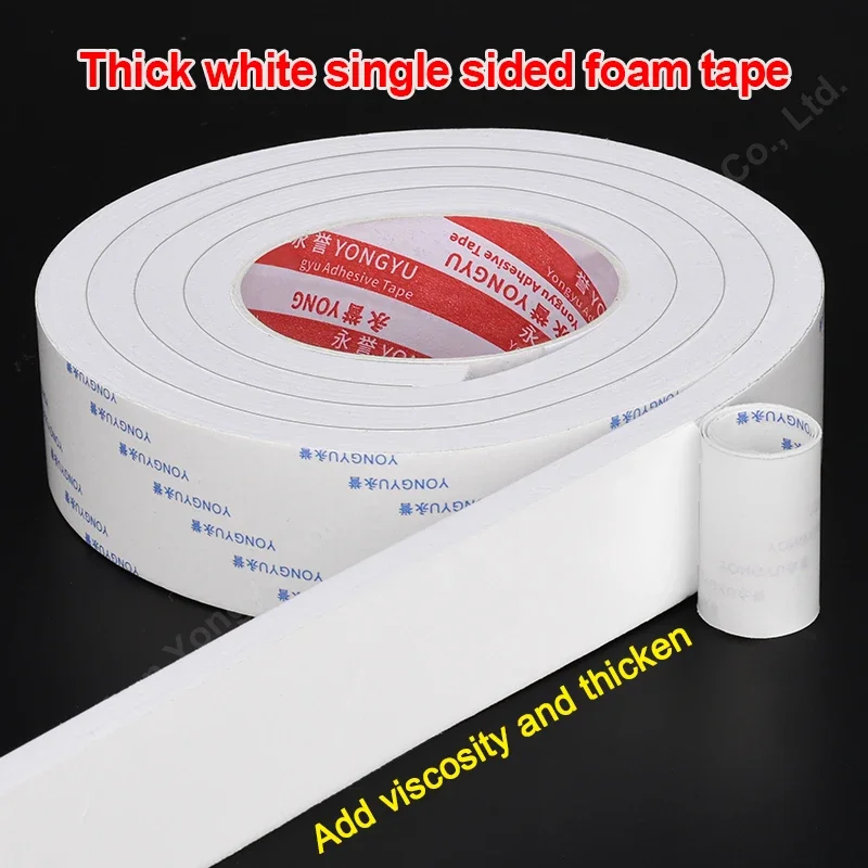 double sided tape car double sided tape car adhesive tape adhesive felt tape adhesive cloth tape self adhesive anti slip tape self adhesive fiber tape 2M Foam Self-adhesive Door Window Sealing Strip Wearable Sliding Dustproof Sponge Strip Soundproof Home Insulation sealing tape