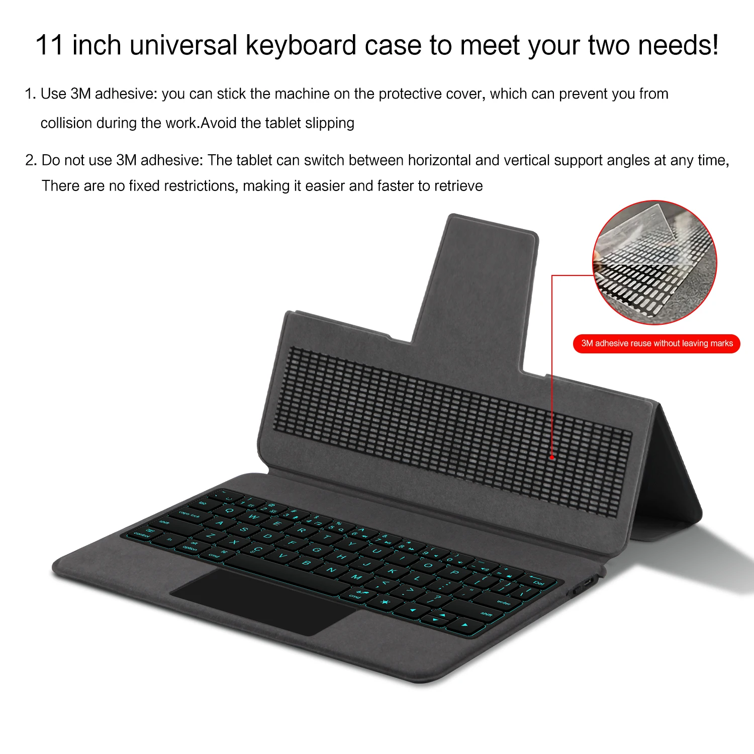 Universal Keyboard For Lenovo Xiaoxin Pad Tab M11 Tablet Cover For Tab P11 Pro 11.5" J606F Touchpad Backlit Keyboard Stand