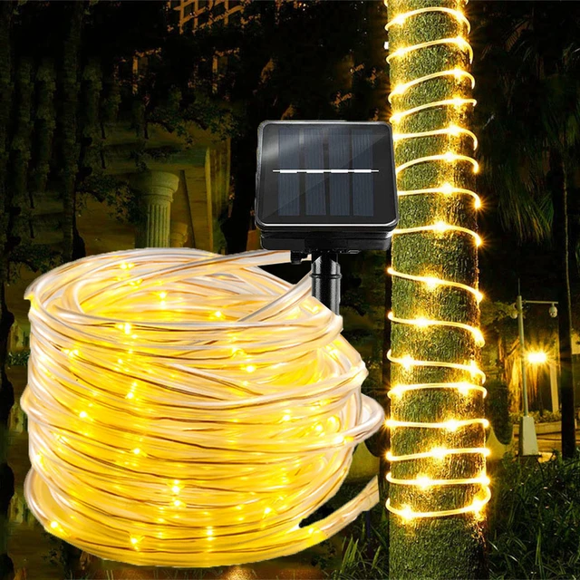 30M Tube Lumineux Extérieur LED Guirlande Lumineuse Décoration