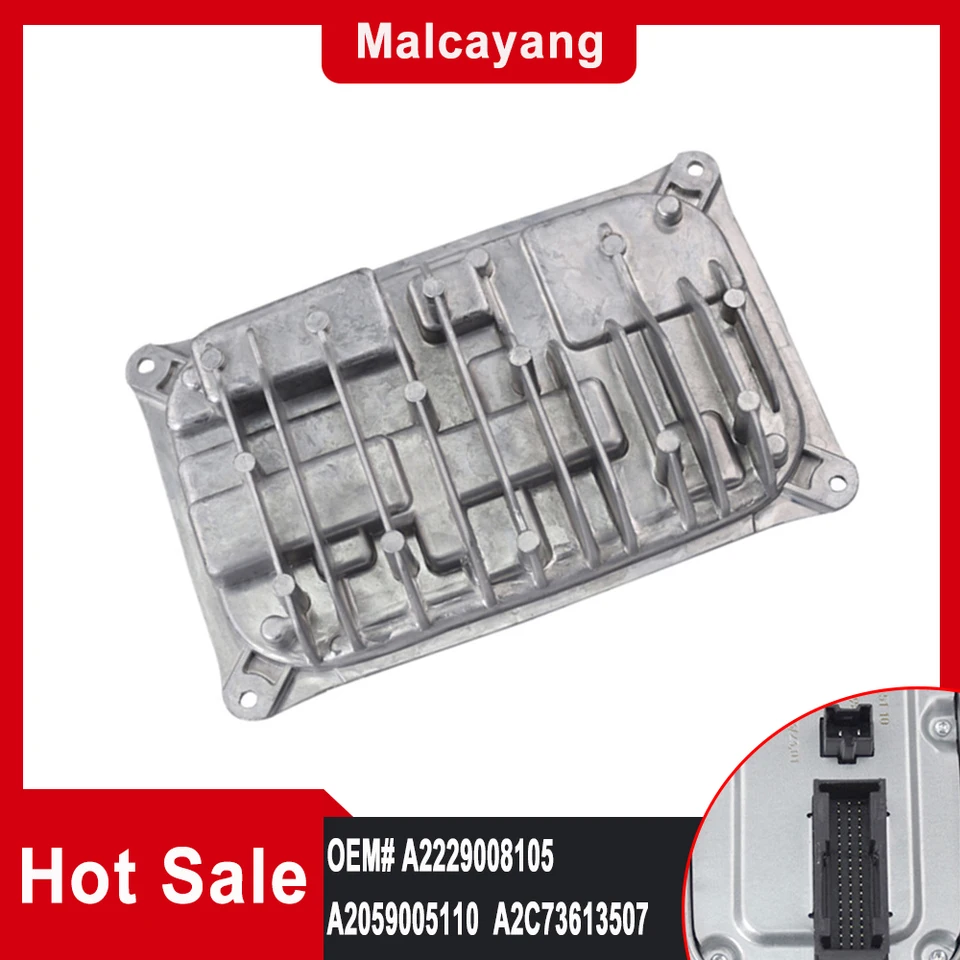 Modulo Di Controllo Ballast Per Fari W222 E W205 – A2059005110, Plug-and-play, In Metallo Resistente