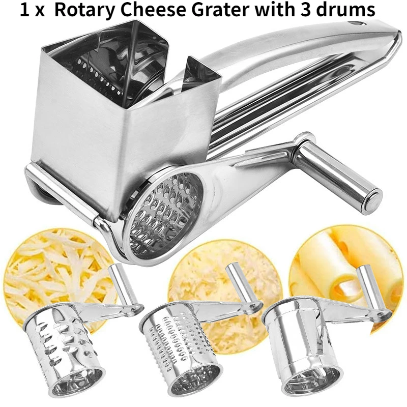 1grater with 3 drums