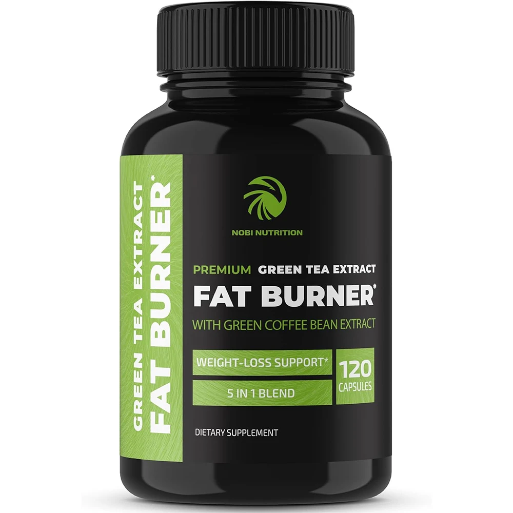 Weight Loss Pills Green Tea Weight Loss Belly Fat Burner Metabolism Booster & Appetite Suppressant for Men and Women 120 Capsules