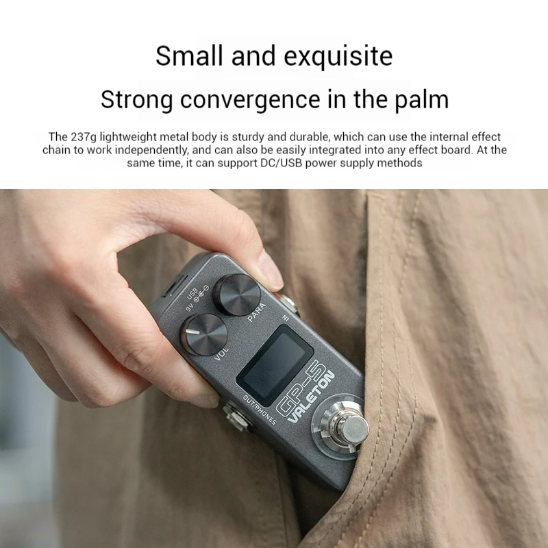 In Sock Valeton GP-5 ポータブル デジタル統合エフェクト