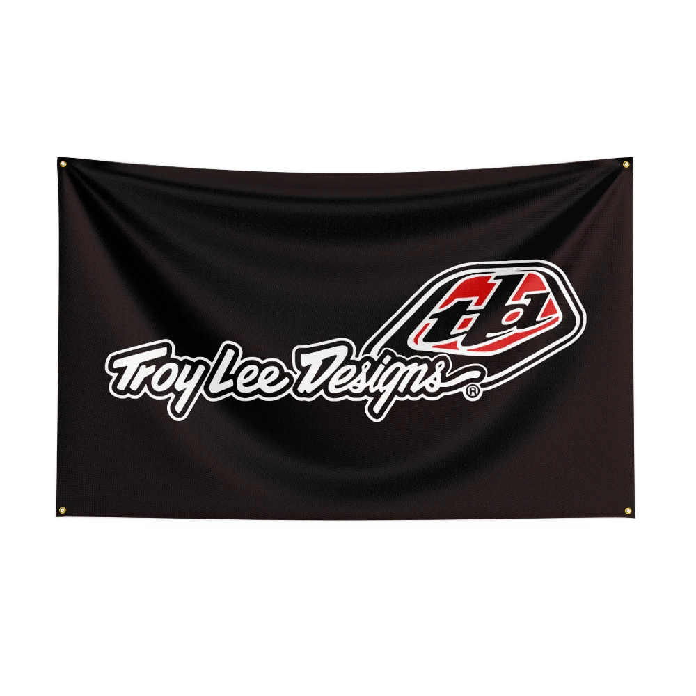 

3X5Ft Troy lee designs Racing Car Flag For Decor