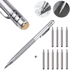 Scriber Pen Tungsten Carbide Tungsten Steel Tip Scriber Engraving Pen For Glass Metal Wood Construction Marking Tool
