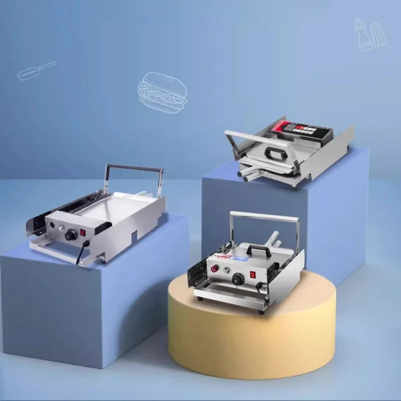 Hamburger machine commercial heating small hamburger machine fried chicken shop fully automatic electric heating equipment 2