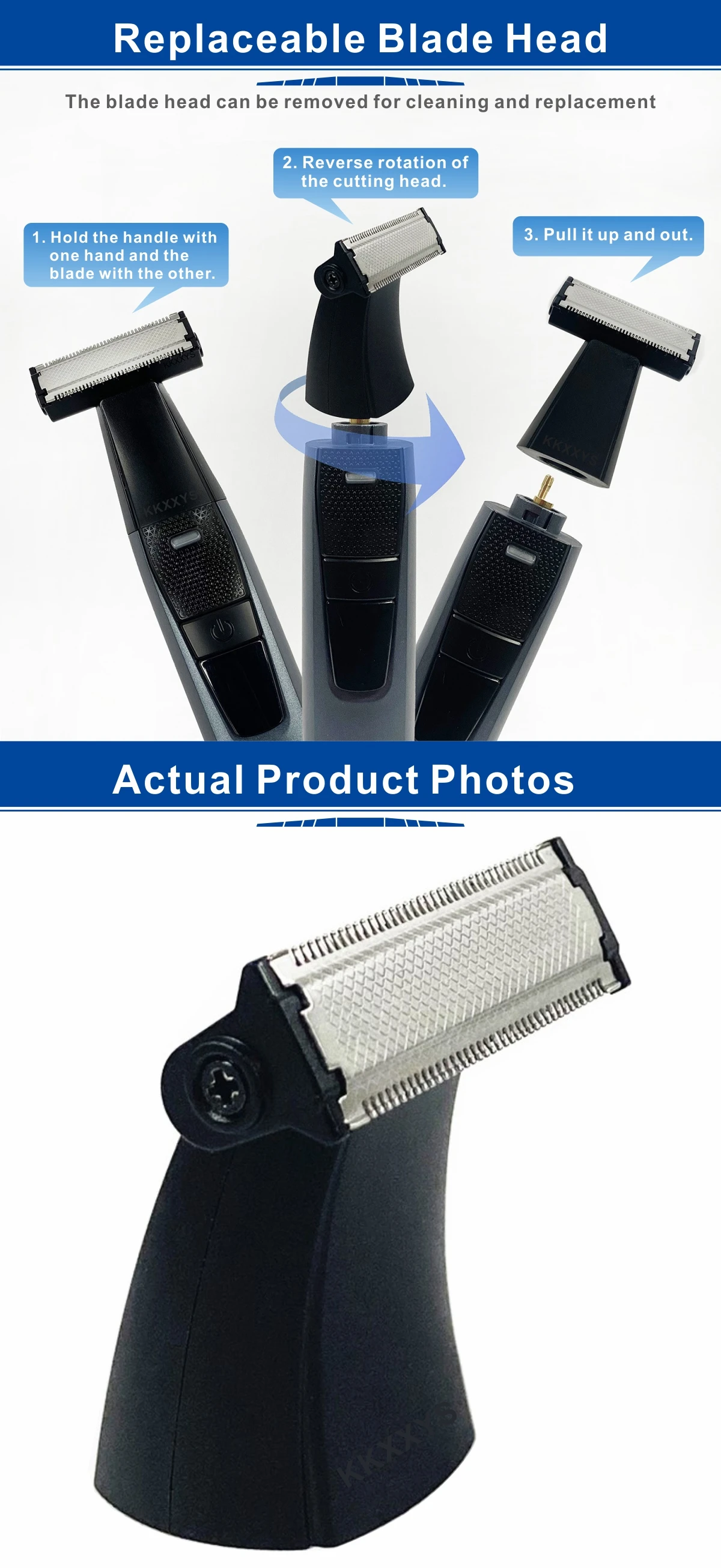 acessórios para MLG-185 One Blade Electric Shaver Series