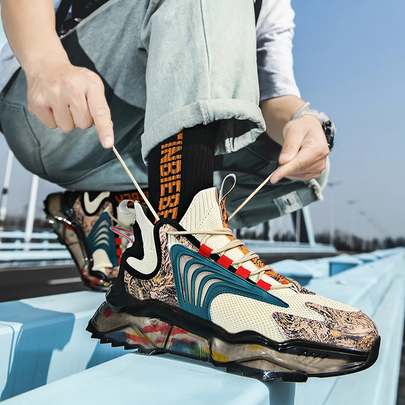 Shoes men Sneakers Male casual Mens Shoes tenis Luxury shoes Trainer Race Breathable Shoes fashion loafers running Shoes for men
