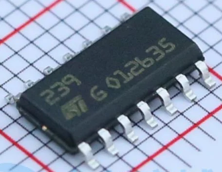 

10 шт./партия LM239DT LM239D LM239 знак: 239 SOP14 100% Новый оригинальный IC чип