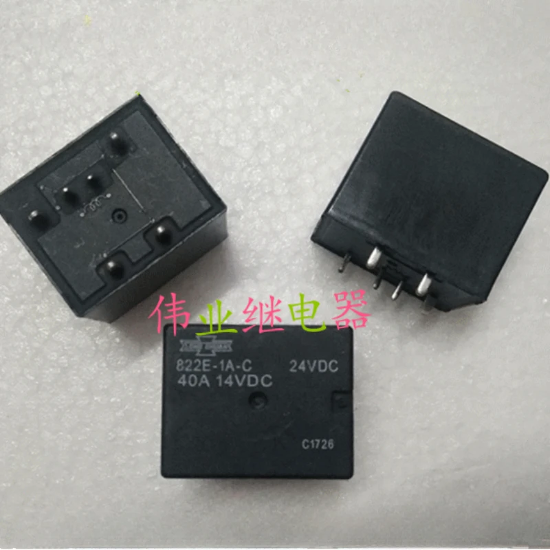 

（Brand-new）1pcs/lot 100% original genuine relay:822E-1A-C 24VDC Automotive relay 6pins 40A