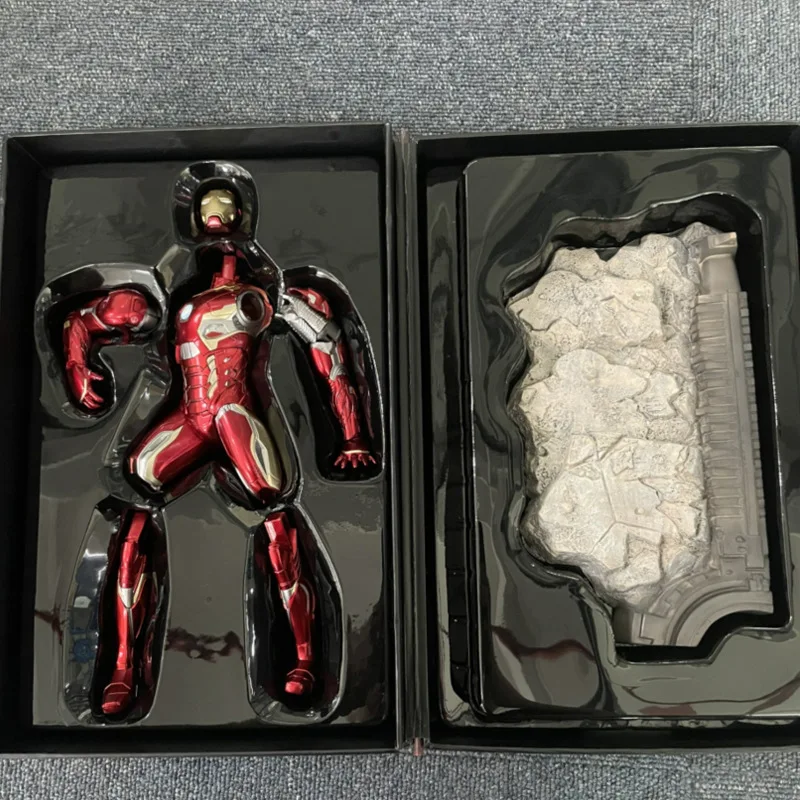 마블 어벤져스 다리미 맨 마크 Xlv Xlii 갑옷 입상, 모델 기능, 창의적인 장식, 아이 생일 멋진 선물, 21cm 대형 사이즈