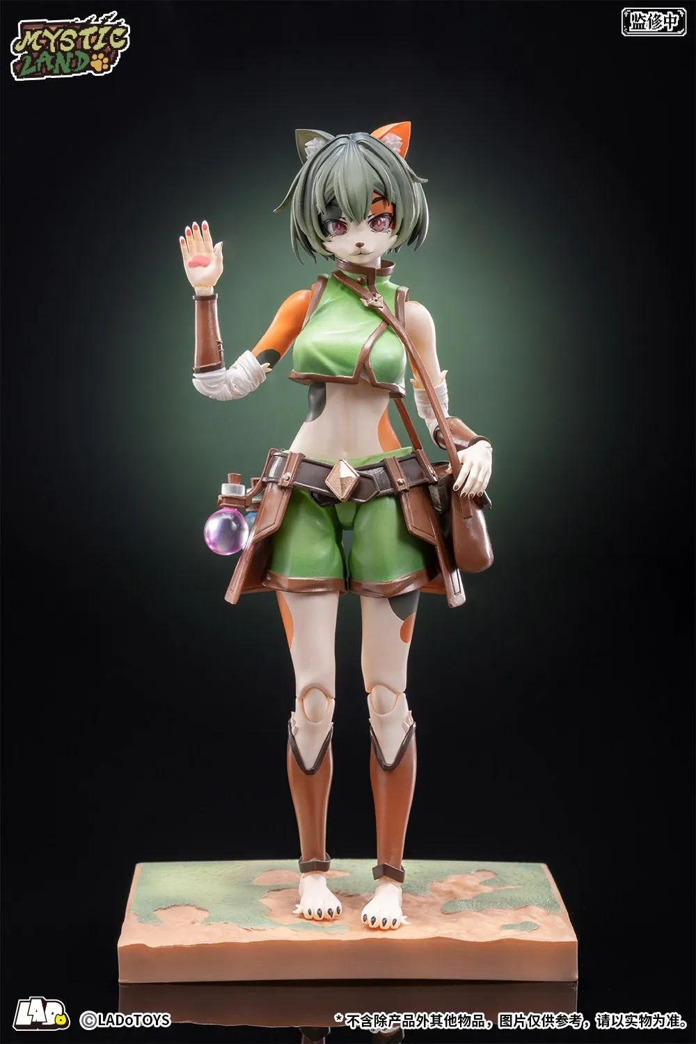 In Stock Originate LADoTOYS ERA-002 TONIA TIGRIS HERBAL IST Ver. Model Toys 1/12 Cat Beautiful Girl MYSTIC LAND Furry Fandom - 4