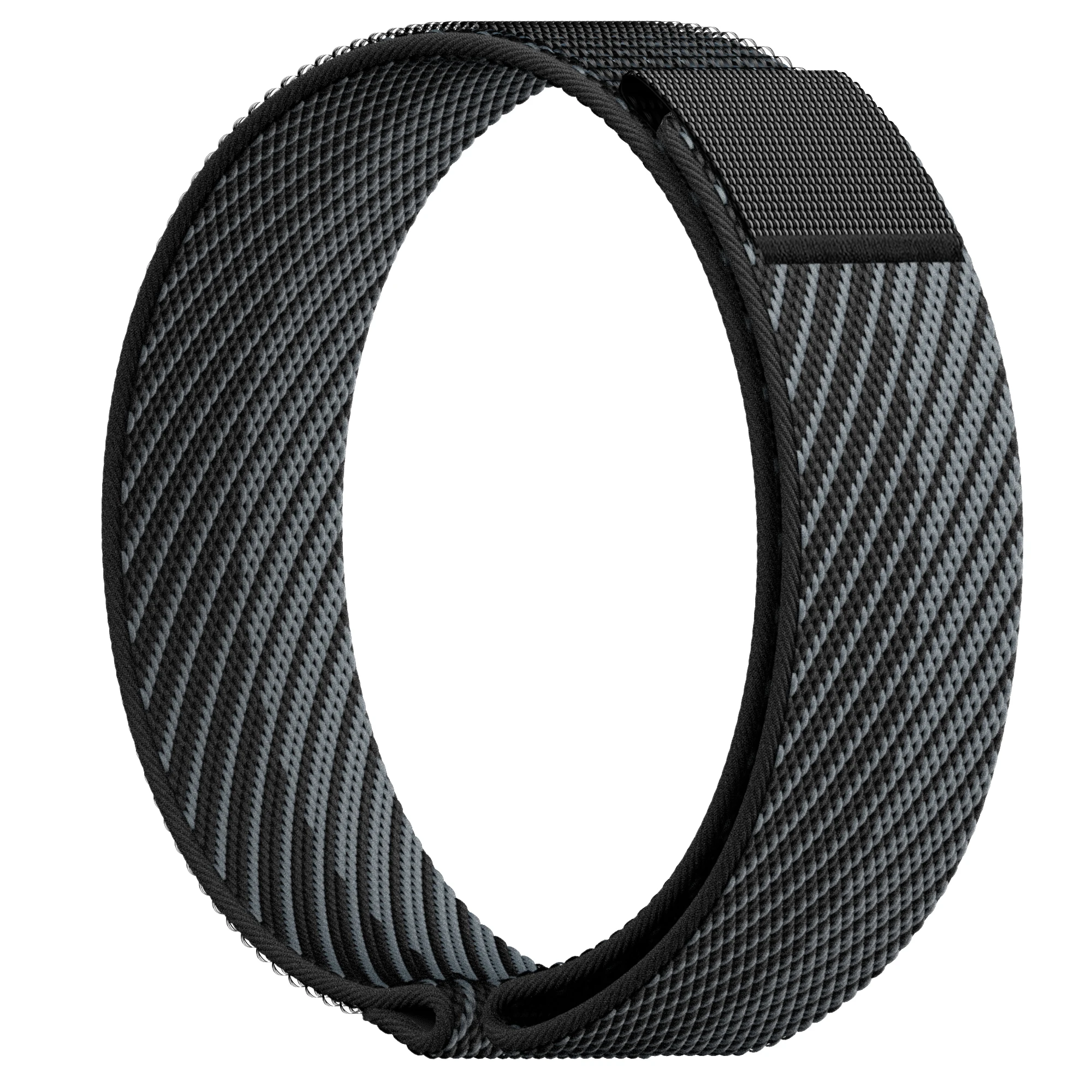 Universal Adjustable Soft Nylon Velcro Watch Strap, Sport Wristband in 22mm Size
