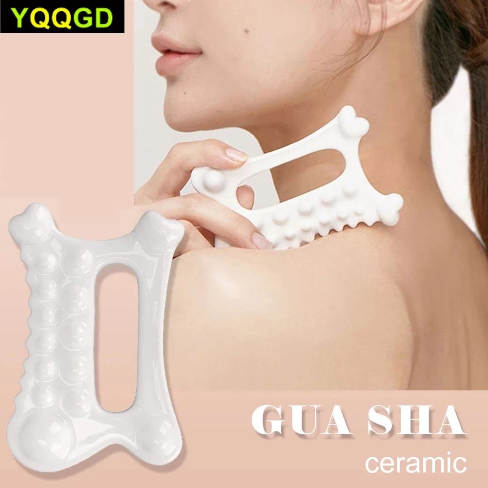 Gua Sha Massage Tools Ceramic Gua Sha Scraper Board For Face Lift Slimming Skin Tightening Facial SPA Meridians Acupoint Massage 3 17mm 8 22mm universal torx wrench 5mm thickness self tightening adjustable wrench board double head torx spanner hand tools