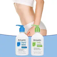 Lotion corporelle AmLactin Daily Nourish à 12 % d'acide lactique – Exfoliante et hydratante, améliore le teint terne pour les peaux sèches avec de la vitamine C 6