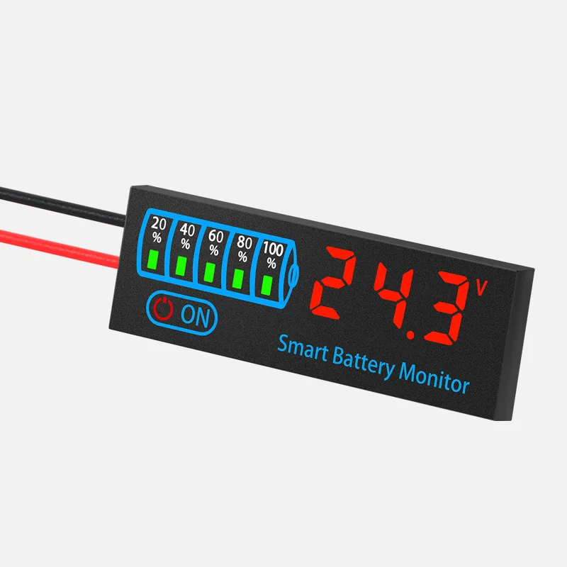 DC7-55V Smart Battery Level Indicator 4615N Li-ion Lipo Lithium Lead Acid Battery Level Tester LCD Module Capacity Voltage Meter 4