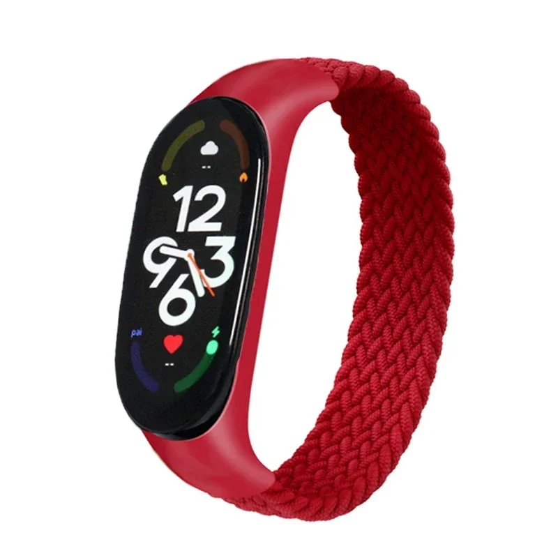 Braided Nylon Solo Loop for Smartwatches - Durable and Stylish Watch Strap Replacement Bracelet