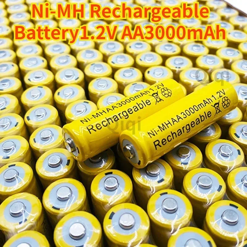 100Original12V3000mAhNIMHAAPreChargedRechargeableBatteries