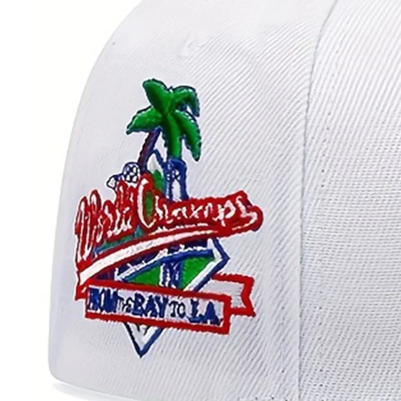 1/2/3/4PCS Fashion Unisex LA Embroidery Baseball Caps Los Angeles Snapback Hat Angel Wings Hip Hop Caps Outdoor Adjustable Hats 6