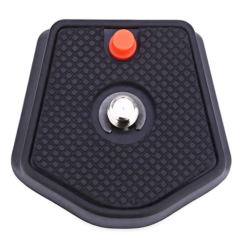 1 Pcs 퀵 릴리스 플레이트 1/4 인치는 Manfrotto 7321YB MKC3-H01 MKC3-H02 카메라 용 삼각대 비디오 카메라 정렬 핀에 적합