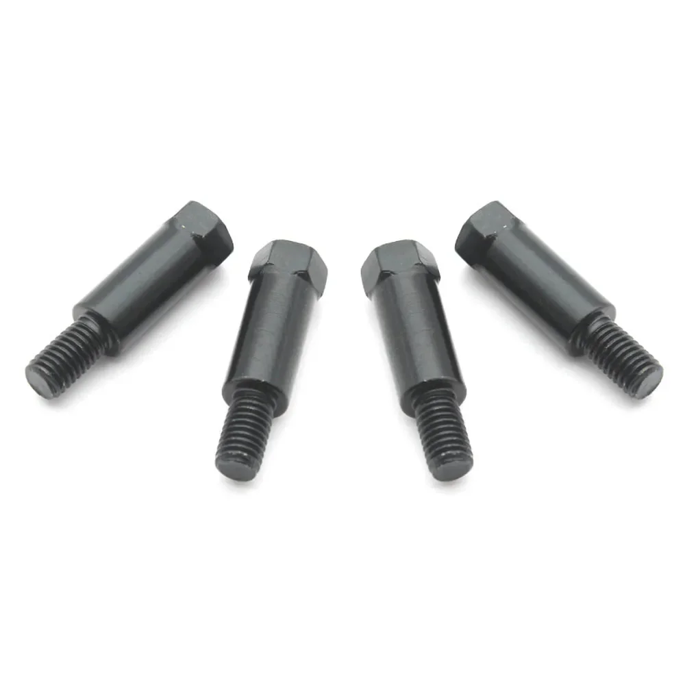 Motorcycle Mirror Longer Extension Motorcycle Rear Mirror Adapters M8 8mm M10 10mm Thread Changing Screw