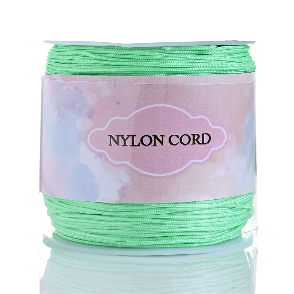 Vibrant 28-Color Nylon Cord Gradient Braided Thread