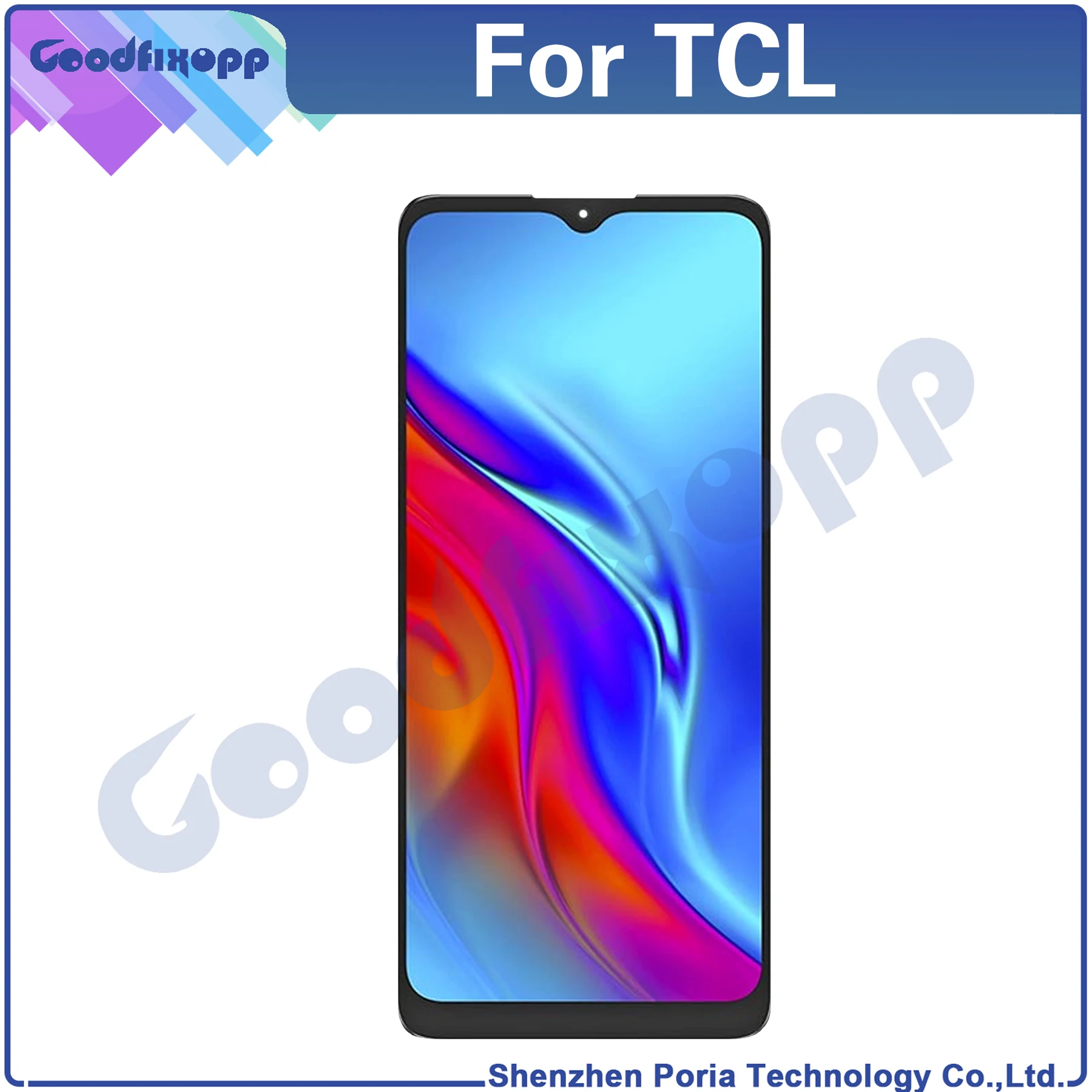 Substituição do Conjunto do Digitador da Tela Táctil do Lcd Ajuste para Tcl 20 r 5g T767h 20r 5g - Image 3