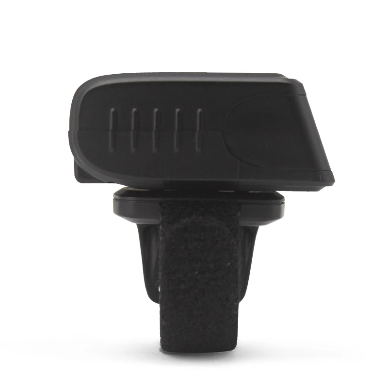 R68 Wearable Finger Mini Bar Code Reader Scanner Adjustable 1D 2D Ring Barcode Scanner 2.4G Wireless Bluetooth USB Wired