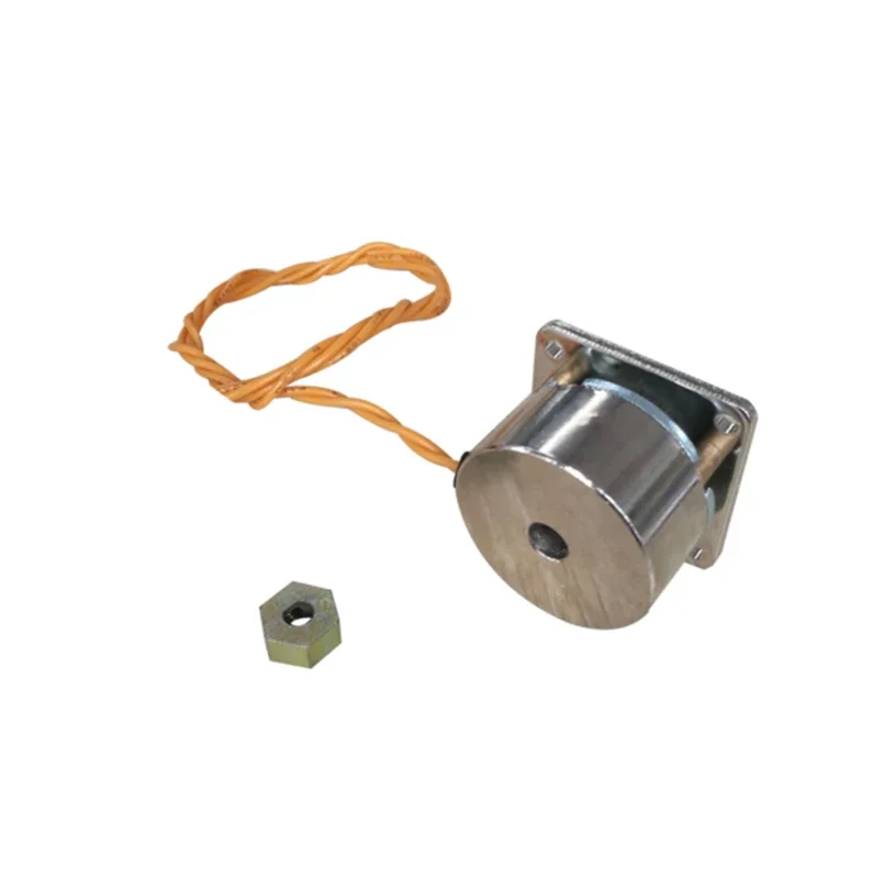 Stepper motor brake DC 24V for NEMA 17 NEMA 23 NEMA34 stepper motor silver color round type brake