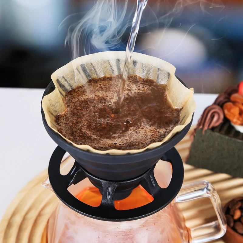 فلتر قهوة سيليكون قابل للطي