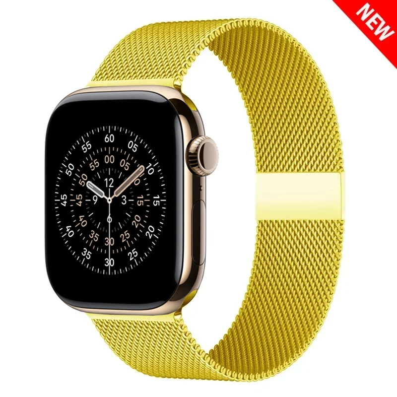 Elegant Milanese Loop Watch Strap - Stainless Steel Mesh Bracelet