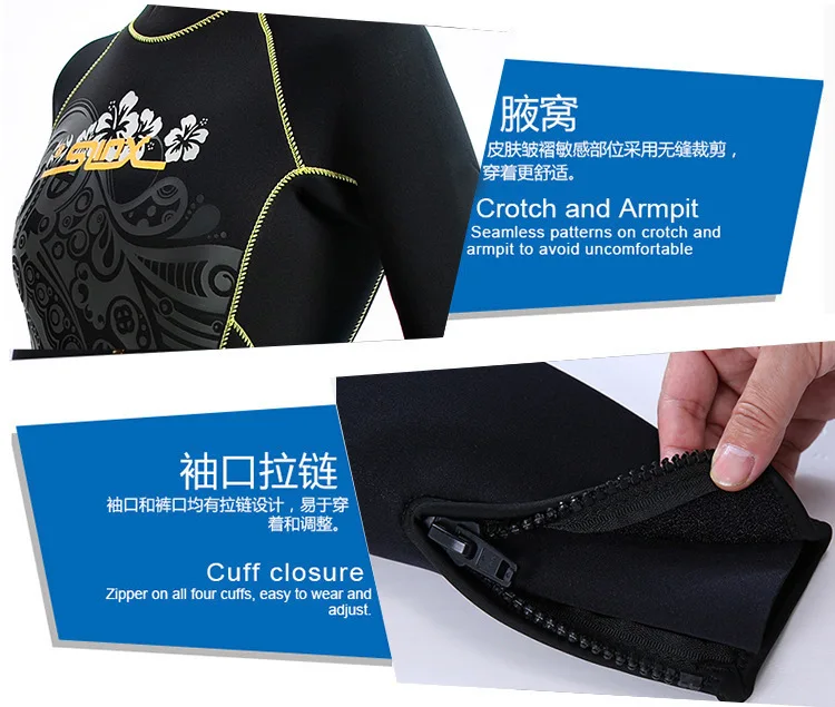 5MM Wetsuit Premium Neoprene Men Scuba Diving and Snorkeling Spearfishing Keep Warm Wetsuits Women Swimming Surfing Diving Suit