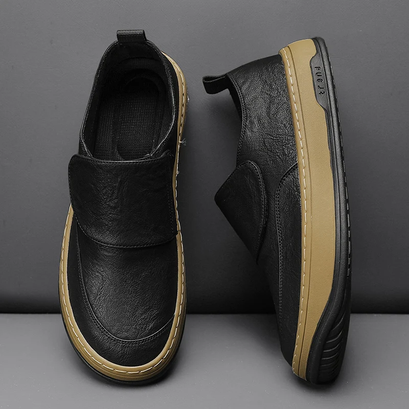 Hot Selling Small White Shoes Europe America High-end Business Shoes Men's Casual Shoes Loafers Men's Genuine Leather Shoes