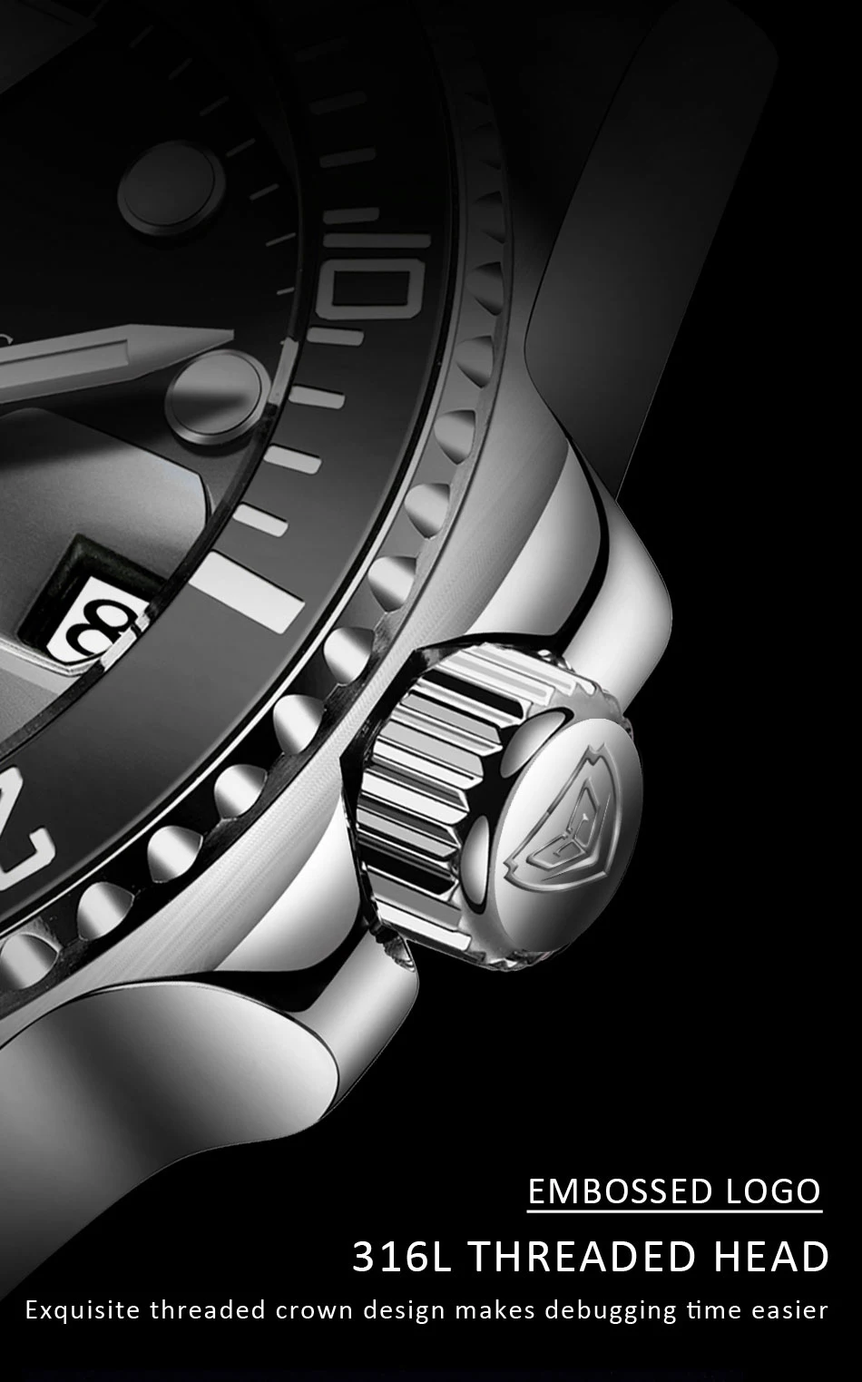 Orologio automatico di lusso di marca superiore per uomo, moda, impermeabile, sportivo, meccanico, orologio da polso casual automatico con data_voghion.com