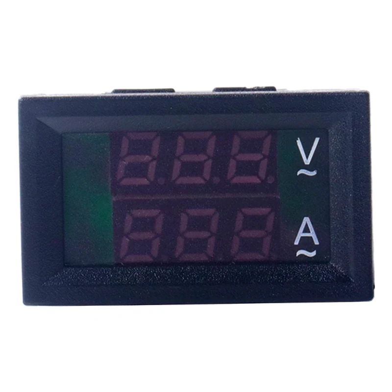 0.56'' Digital LCD Voltmeter Ammeter AC 60-500V 10A 50A 220V Voltage  Current Meter Tester Detector Current Transformer