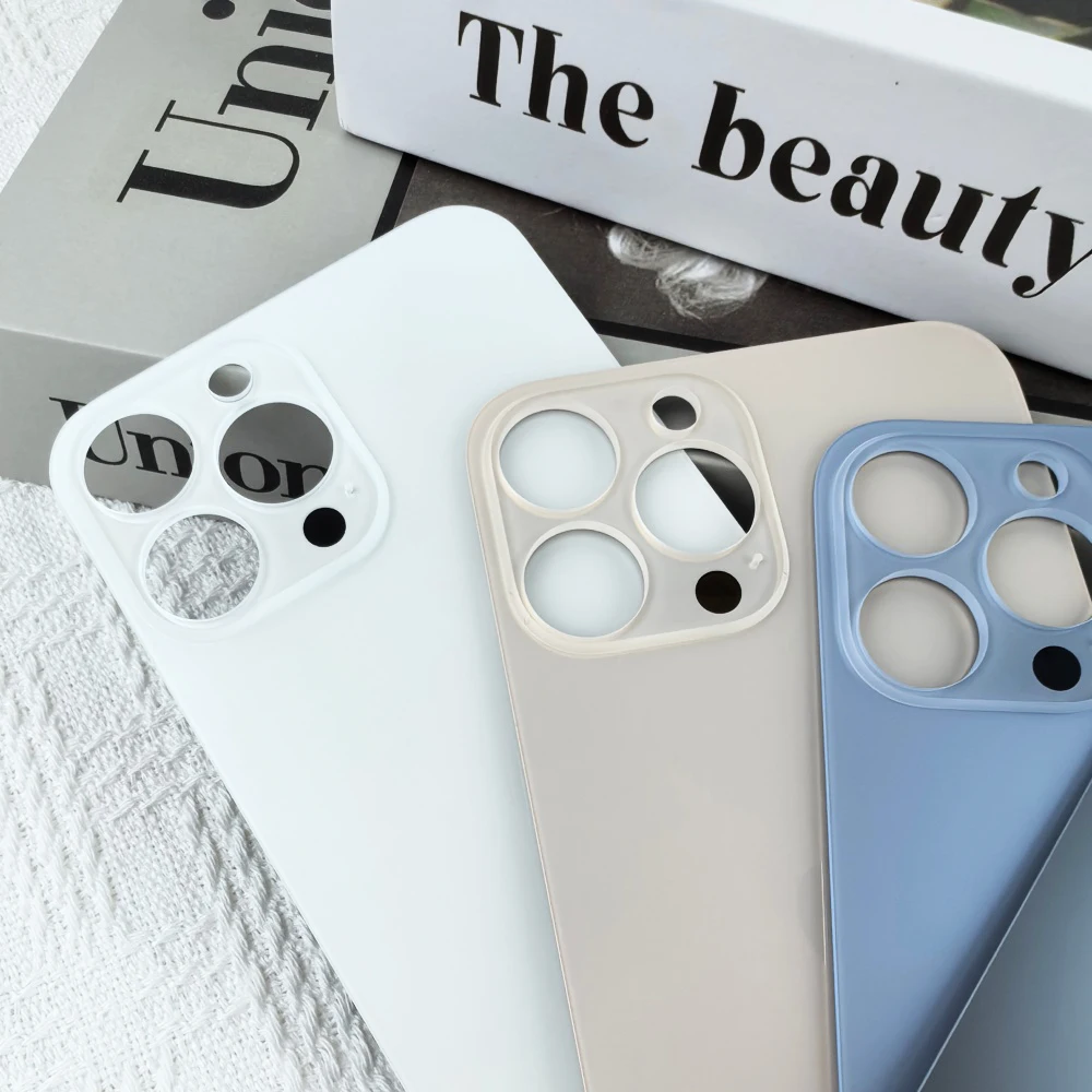 Premium Replacement Back Glass Cover for Apple iPhone - Rear Housing Battery Door Panel