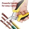 3pcs/set Portable Gardening Tools Metal Scissors Set Pruning Shears Secateurs Bonsai Shears Hand Cutter Trimming Accessories 4