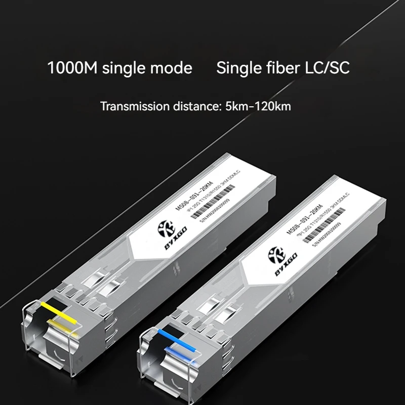 

Модули SFP 1310 1550 3 км 20 км LC SC одномодовый волоконно-оптический медиаконвертер SFP модуль